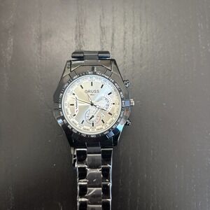 Oruss Black Brand New Men Watch
